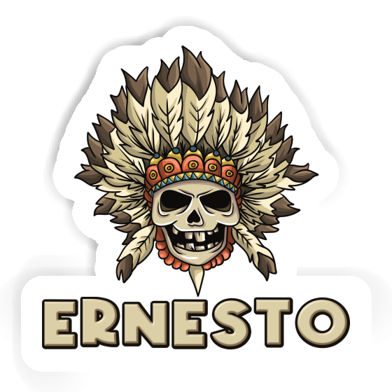 Autocollant Enfants tête de mort Ernesto Autocollant Enfants tête de mort Ernesto Image