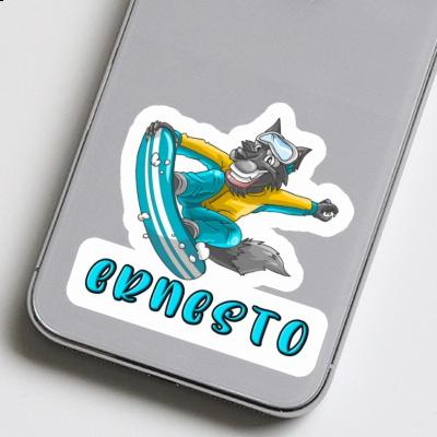 Autocollant Snowboardeur Ernesto Gift package Image