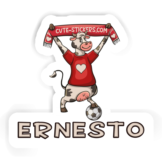 Autocollant Ernesto Vache Laptop Image