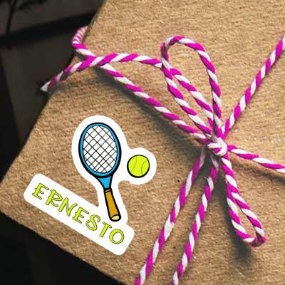 Autocollant Ernesto Raquette de tennis Notebook Autocollant Ernesto Raquette de tennis Gift package Image