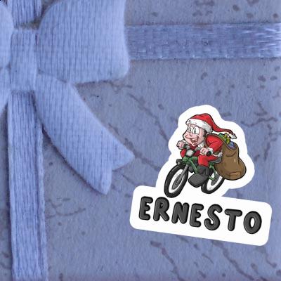 Ernesto Aufkleber Fahrradfahrer Notebook Ernesto Aufkleber Fahrradfahrer Gift package Image