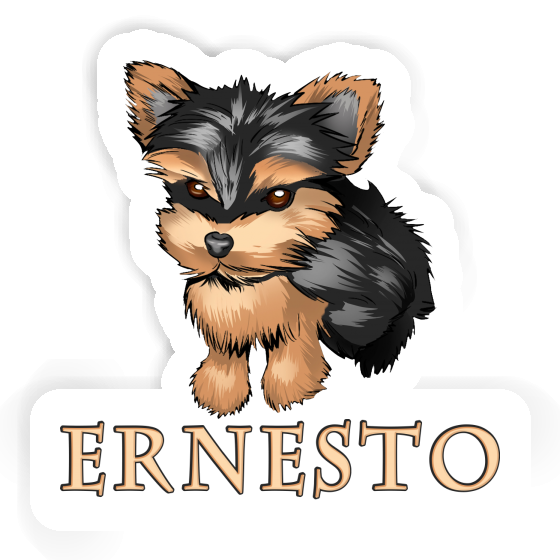 Yorkshire Terrier Sticker Ernesto Gift package Image