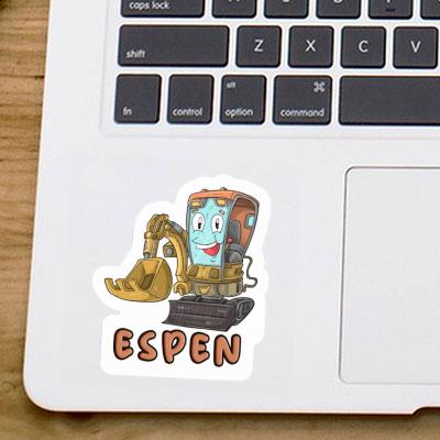 Bagger Aufkleber Espen Gift package Image