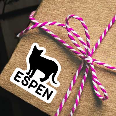 Aufkleber Espen Katze Notebook Aufkleber Espen Katze Gift package Image