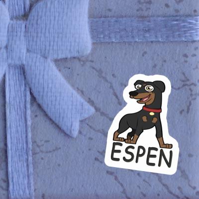 Sticker Pinscher Espen Laptop Image