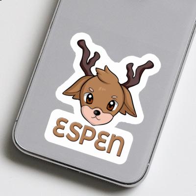 Deerhead Sticker Espen Image