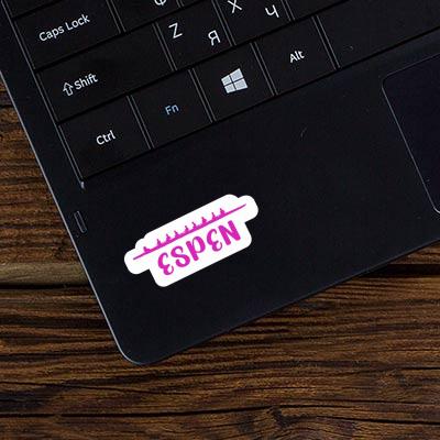 Sticker Ruderboot Espen Notebook Sticker Ruderboot Espen Notebook Image