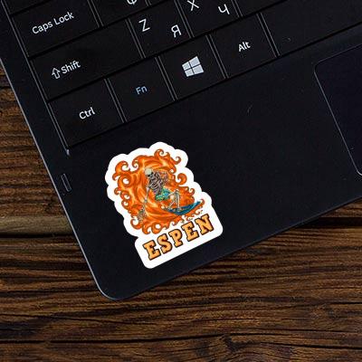 Autocollant Espen Surfeur Notebook Autocollant Espen Surfeur Gift package Image