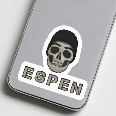 Sticker Espen Skull Gift package Image