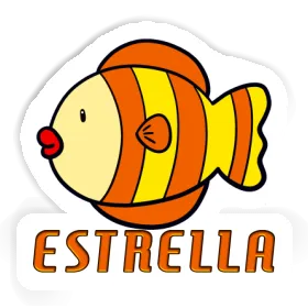 Poisson Autocollant Estrella Image