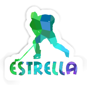 Estrella Sticker Eishockeyspieler Image