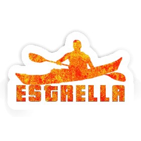 Estrella Autocollant Kayakiste Image