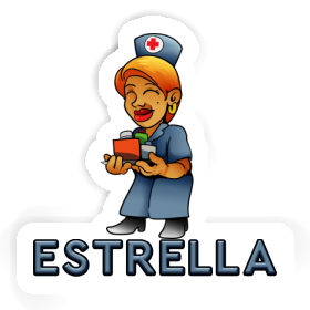 Autocollant Infirmière Estrella Image