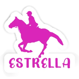 Autocollant Cavalière Estrella Image