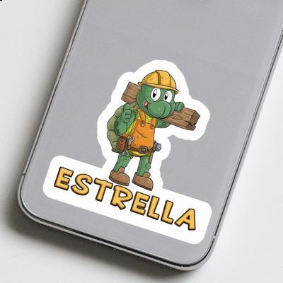 Autocollant Estrella Ouvrier du bâtiment Notebook Autocollant Estrella Ouvrier du bâtiment Gift package Image