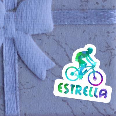 Estrella Autocollant Vététiste Notebook Image