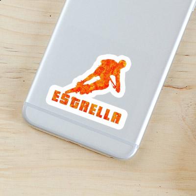Estrella Autocollant Vététiste Laptop Estrella Autocollant Vététiste Laptop Image