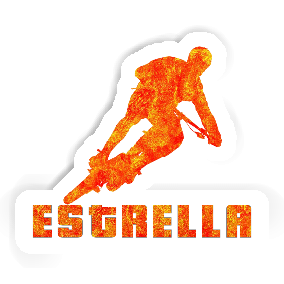 Estrella Autocollant Vététiste Estrella Autocollant Vététiste Image