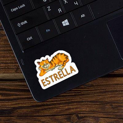 Sticker Katze Estrella Notebook Sticker Katze Estrella Gift package Image