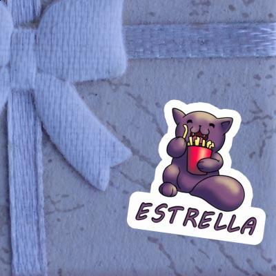 Autocollant Estrella Chat-frites Gift package Image