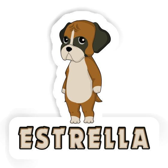 Estrella Autocollant German Boxer Estrella Autocollant German Boxer Image