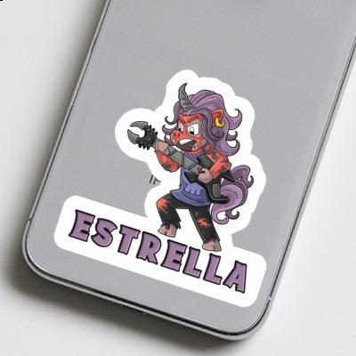 Autocollant Rockeuse Estrella Notebook Autocollant Rockeuse Estrella Notebook Image