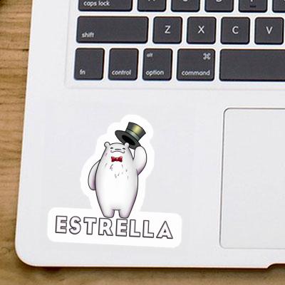 Autocollant Ours polaire Estrella Notebook Autocollant Ours polaire Estrella Gift package Image