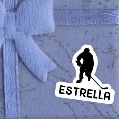 Hockey Player Sticker Estrella Notebook Hockey Player Sticker Estrella Gift package Image