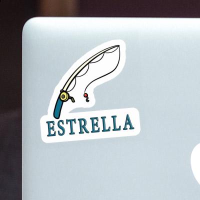 Autocollant Estrella Canne à pêche Laptop Autocollant Estrella Canne à pêche Laptop Image