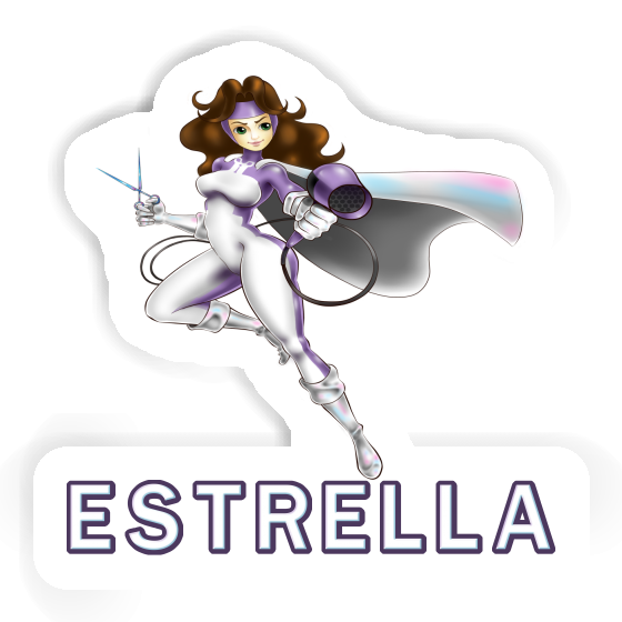 Autocollant Coiffeuse Estrella Laptop Autocollant Coiffeuse Estrella Laptop Image
