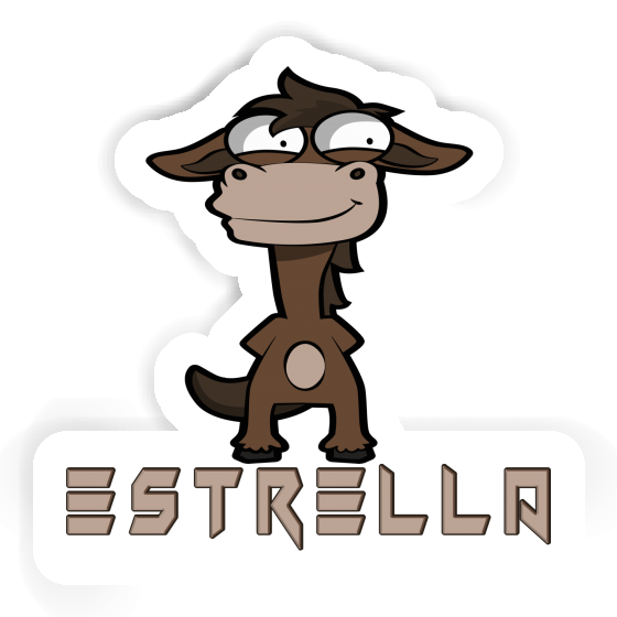 Autocollant Estrella Cheval Autocollant Estrella Cheval Image