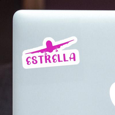 Estrella Sticker Flugzeug Notebook Estrella Sticker Flugzeug Gift package Image