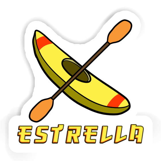 Autocollant Canoë Estrella Autocollant Canoë Estrella Image