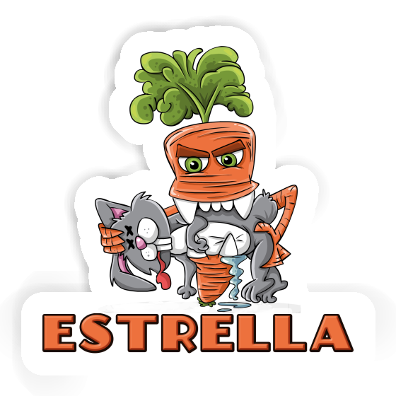 Autocollant Estrella Carotte monstrueuse Notebook Image