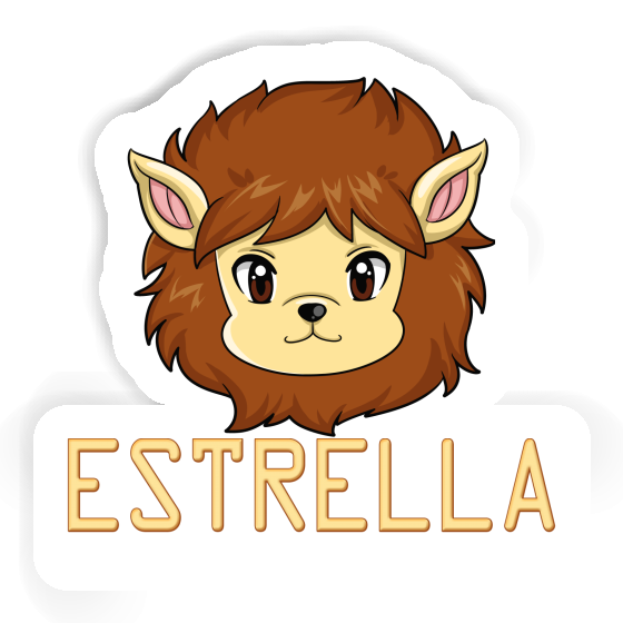 Autocollant Estrella Tête de lion Notebook Autocollant Estrella Tête de lion Gift package Image