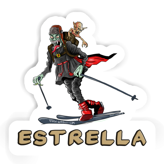 Autocollant Estrella Télémarqueur Laptop Image