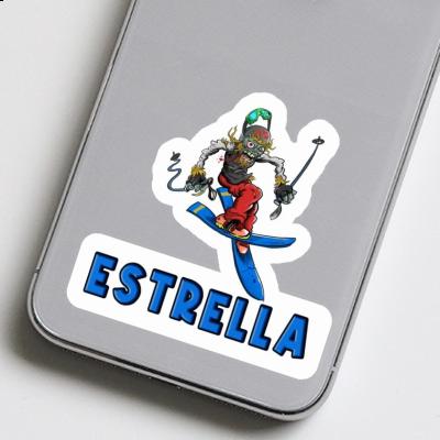 Freeride Skier Sticker Estrella Freeride Skier Sticker Estrella Image