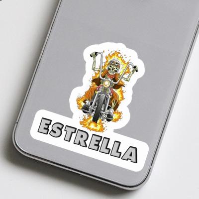 Aufkleber Motorradfahrer Estrella Notebook Aufkleber Motorradfahrer Estrella Gift package Image