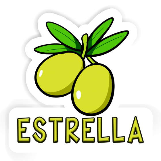 Olive Aufkleber Estrella Olive Aufkleber Estrella Image