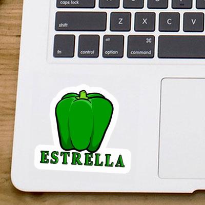 Autocollant Estrella Poivron Autocollant Estrella Poivron Image