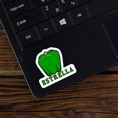 Aufkleber Estrella Paprika Laptop Aufkleber Estrella Paprika Laptop Image
