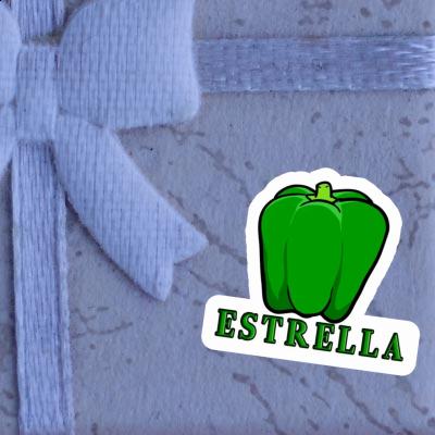 Aufkleber Estrella Paprika Notebook Aufkleber Estrella Paprika Gift package Image