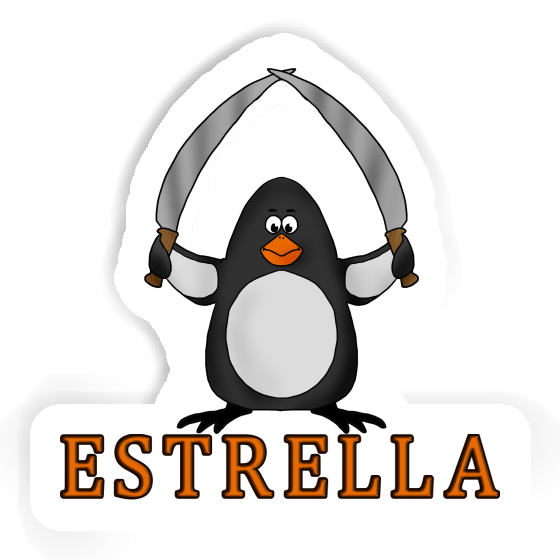 Autocollant Estrella Pingouin de combat Notebook Autocollant Estrella Pingouin de combat Gift package Image