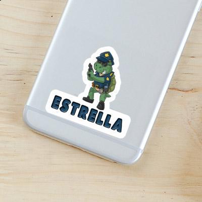 Polizist Aufkleber Estrella Notebook Polizist Aufkleber Estrella Notebook Image