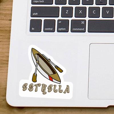 Estrella Autocollant Bateau à rames Notebook Estrella Autocollant Bateau à rames Gift package Image