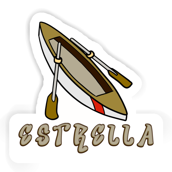 Estrella Autocollant Bateau à rames Laptop Estrella Autocollant Bateau à rames Laptop Image