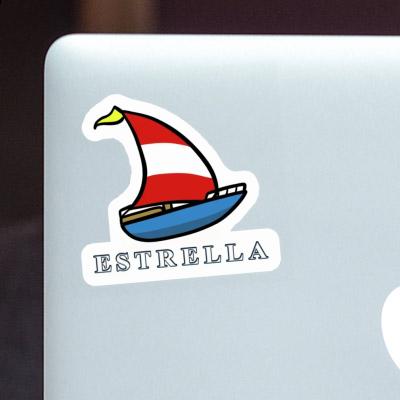 Estrella Sticker Segelboot Estrella Sticker Segelboot Image