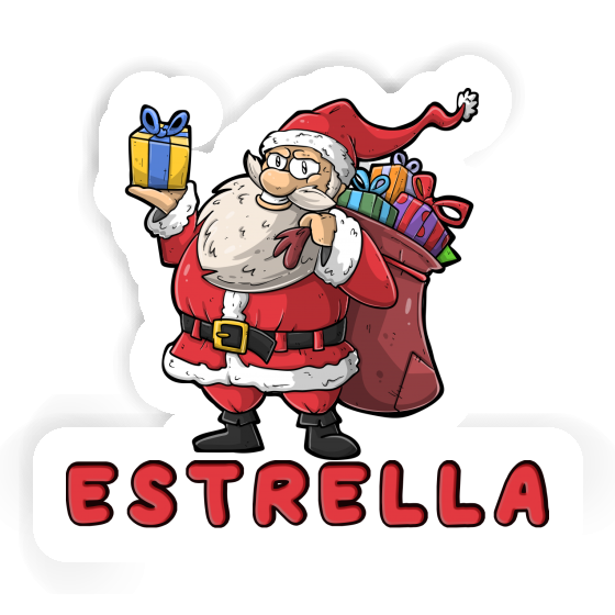 Estrella Autocollant Père Noël Laptop Image