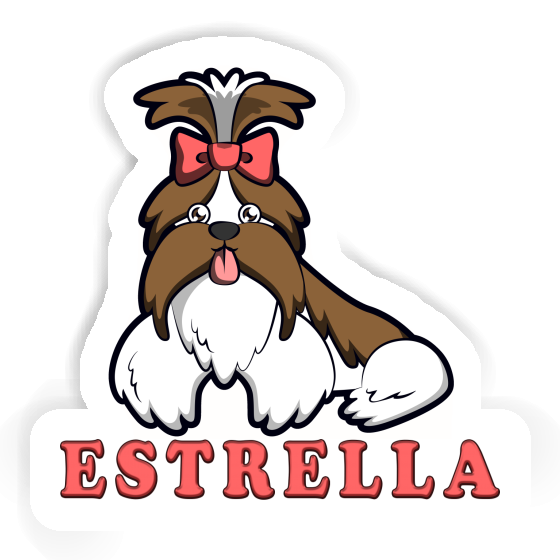 Estrella Autocollant Shih Tzu Estrella Autocollant Shih Tzu Image