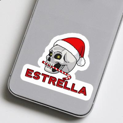 Autocollant Crâne de Noël Estrella Notebook Autocollant Crâne de Noël Estrella Notebook Image